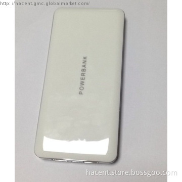 20000mah superb slim dual usb power bank with big led light